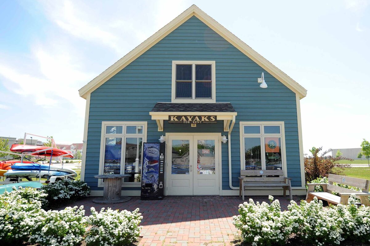 South Pier Shanties - Commercial Architecture in Sheboygan, Wisconsin