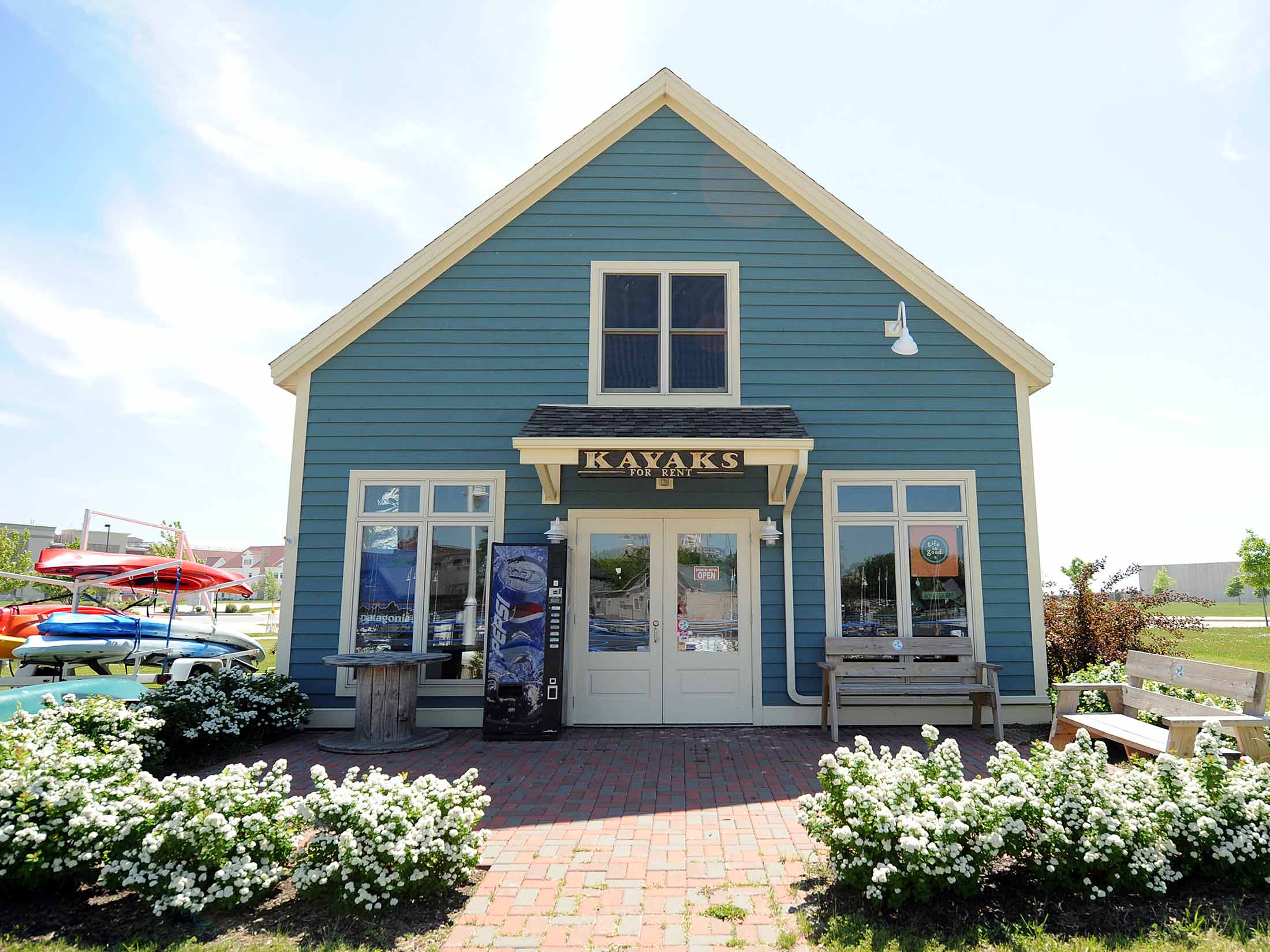 South Pier Shanties - Commercial Architecture in Sheboygan, Wisconsin