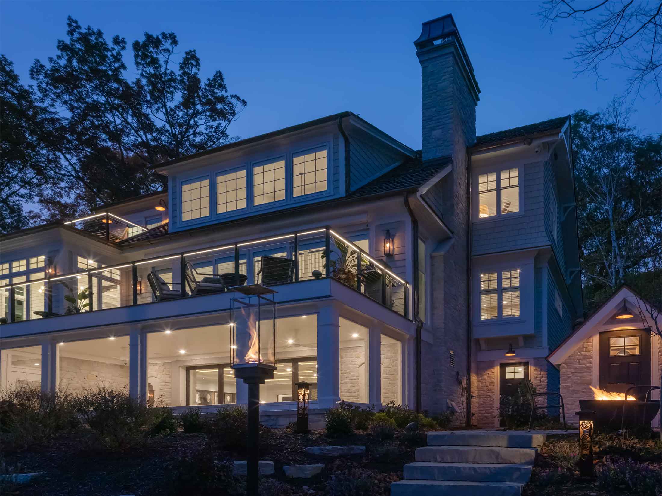 Elkhart Lake Custom Home, Architecture and Interior Design, Distinctive Design Studio