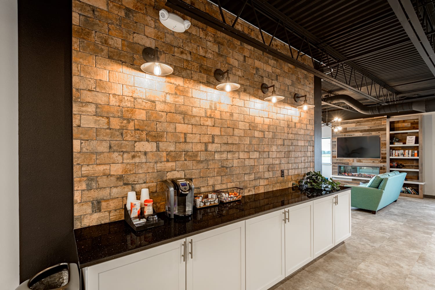 Crossroads Community Church designed by Distinctive Design Studio featuring contemporary church architecture and custom interiors