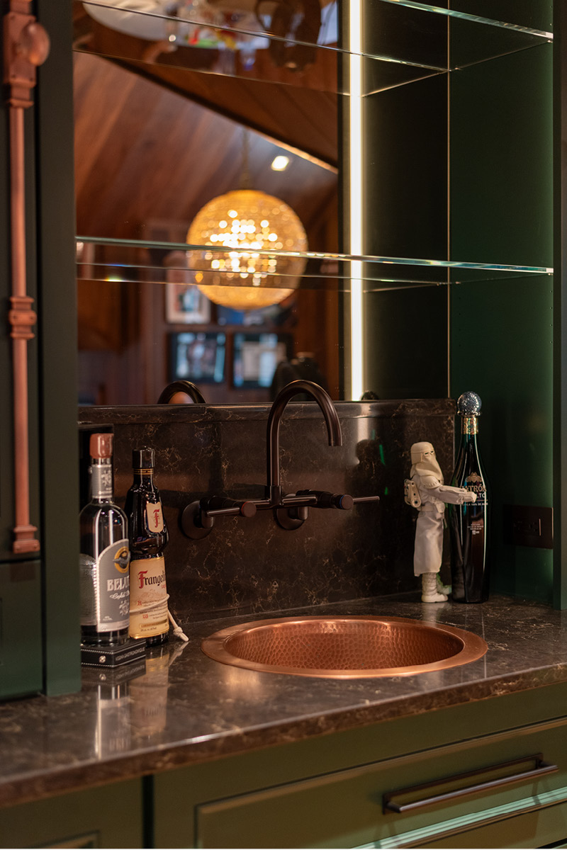 Speakeasy Lodge Copper Sink Kohler Wisconsin