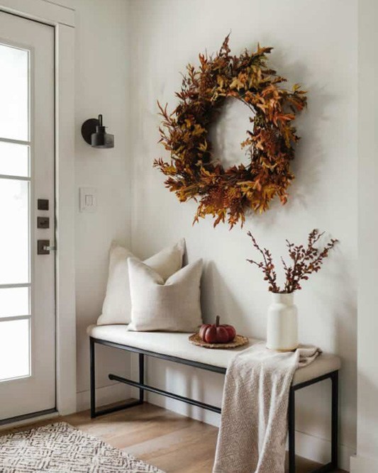 Holiday Hosting Made Easy - Creating an Inviting Entryway