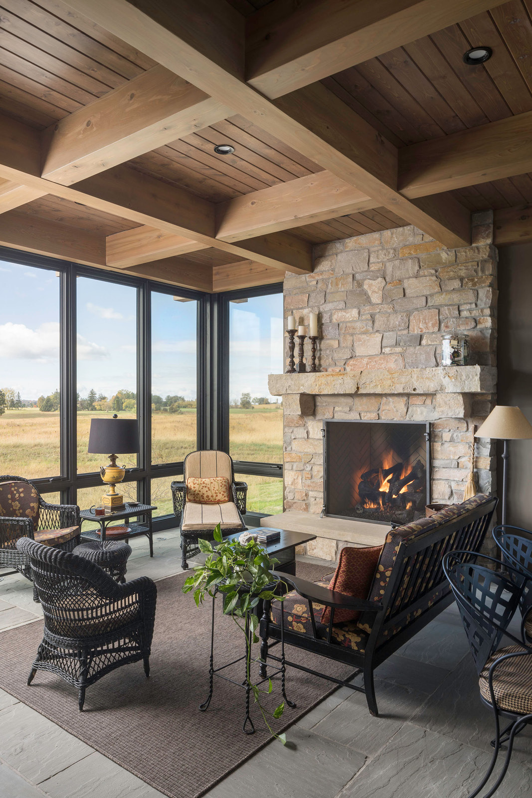 Cozy, custom country home in Elkhart Lake, Wisconsin