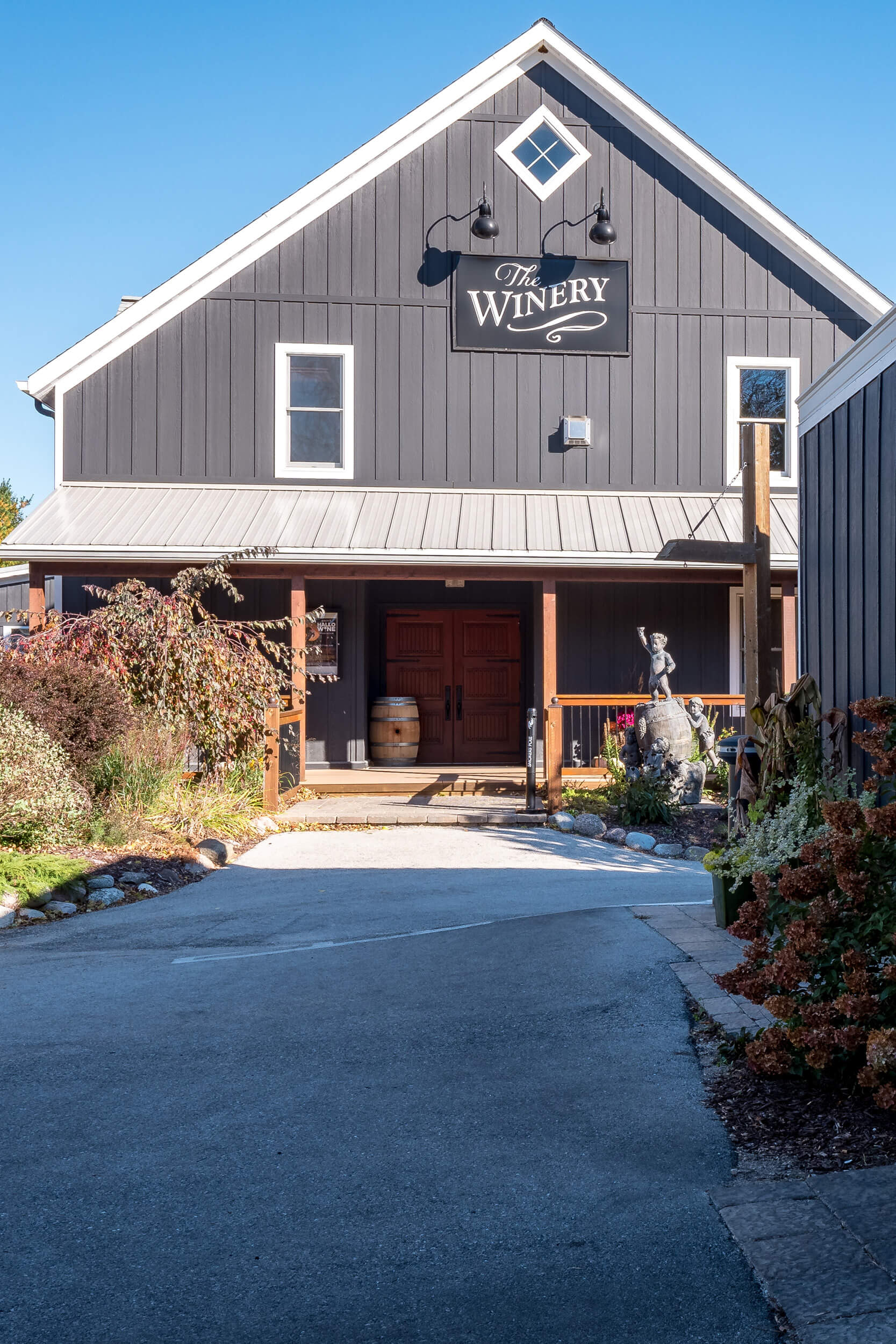 Blind Horse Winery in Kohler Wisconsin Retail Architecture and Interior Design