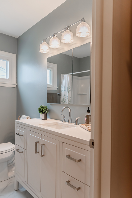 affordablebathremodel_jensen Affordable Bathroom Remodel near Grafton, Wisconsin - Prefab vanities