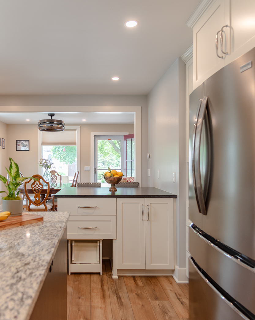 kitchenremodel_beforeafter2 After Image of Kitchen Remodel in Kohler, Wisconsin.