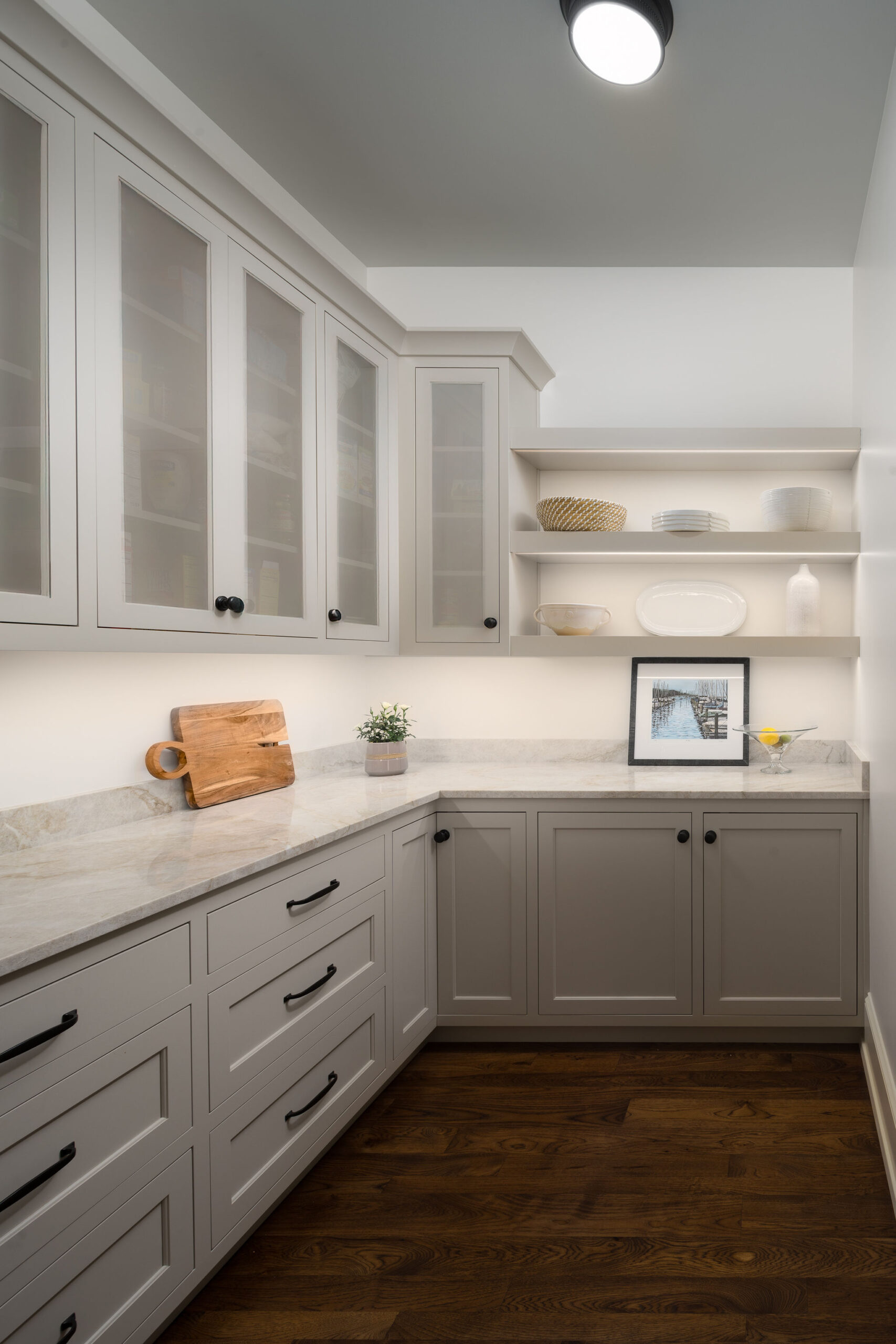 lakest-17 Walk-in Pantry, Custom Cabinetry in Sheboygan, Wisconsin, Thoughtful Storage Solutions, Custom Home Design