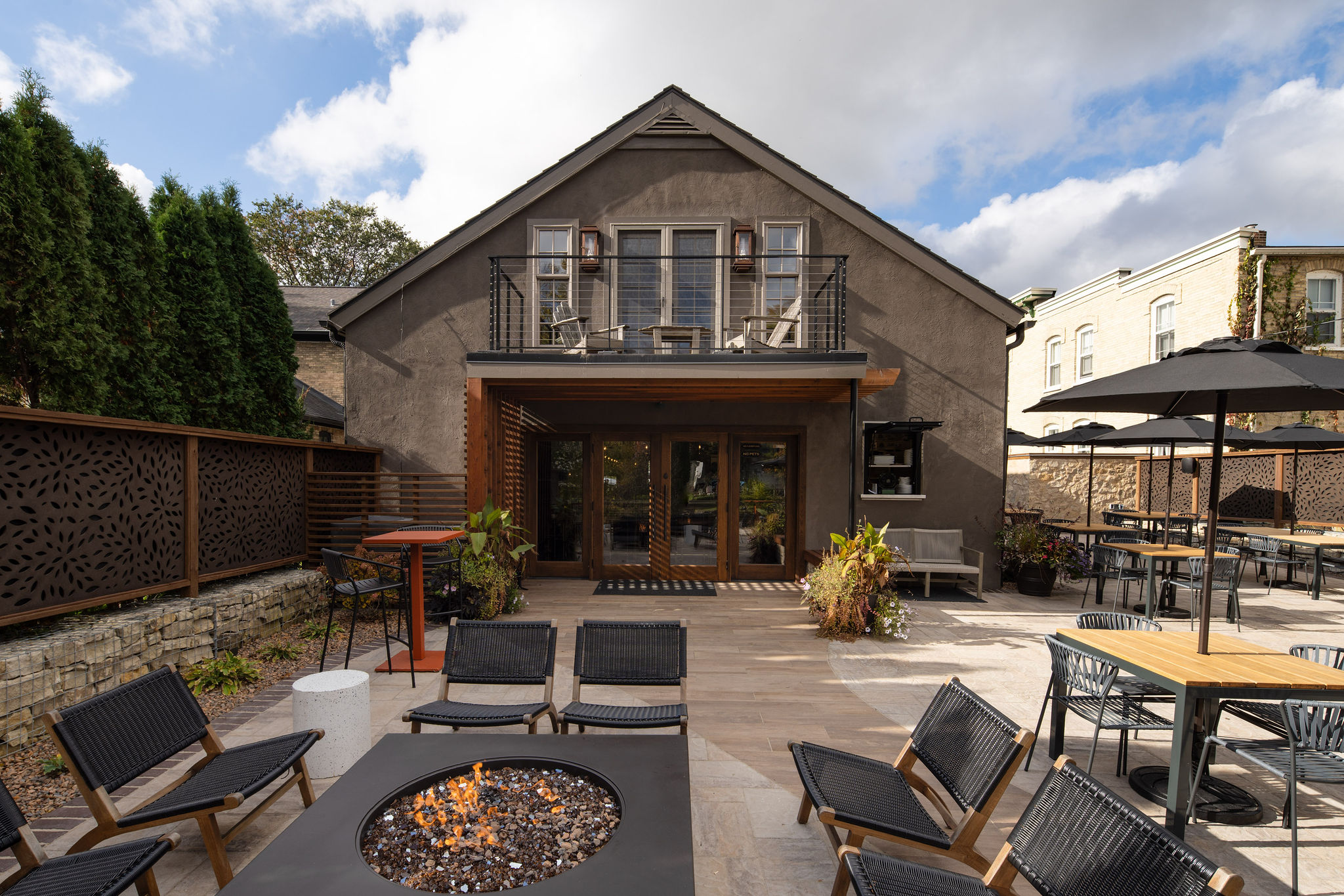 Exterior Architecture of Restaurant & Winery in Cedarburg, WI