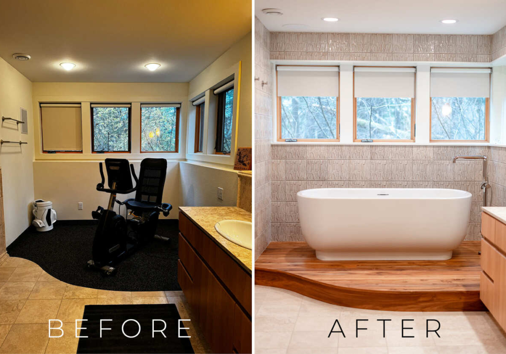 Treehouse Lane Home Refresh, Kohler Wisconsin, Home Remodel, Bathroom Remodel, Interior Design, Architecture